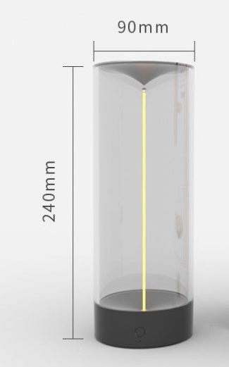New LED Camping Light Type - c Rechargeable Portable Night Light With High Transparency And Anti Drop Creative Atmosphere Light - SpanMarket
