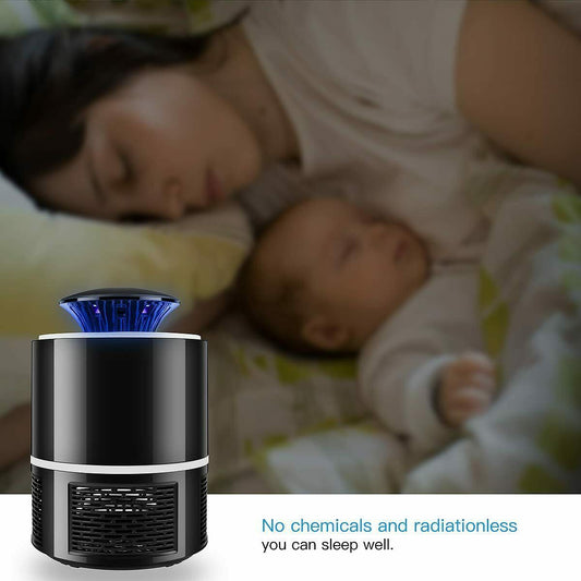 Electric UV Mosquito Killer Lamp Outdoor Indoor Fly Bug Insect Zapper Trap USB - SpanMarket