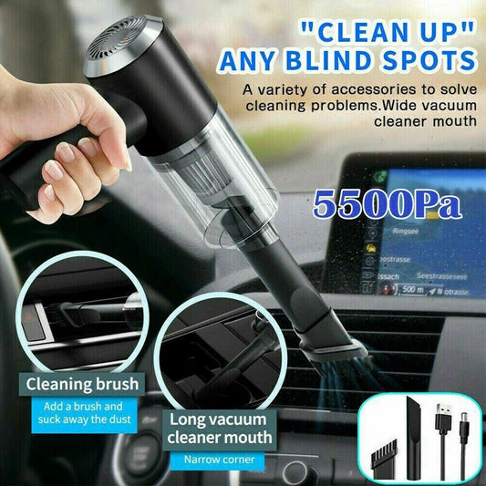 Mighty Mini Handheld Vacuum High Power Cordless. - SpanMarket