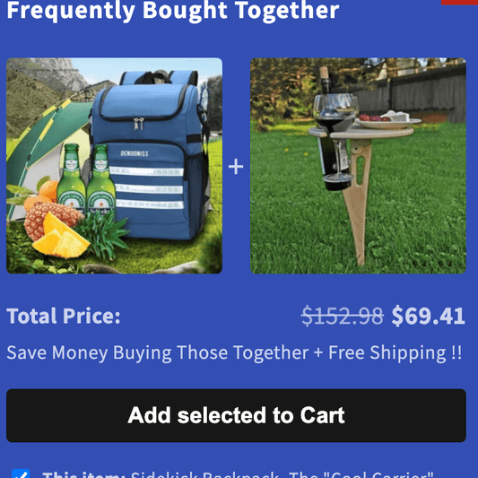 Sidekick Backpack, The "Cool Carrier" Waterproof heat & Cold. - SpanMarket