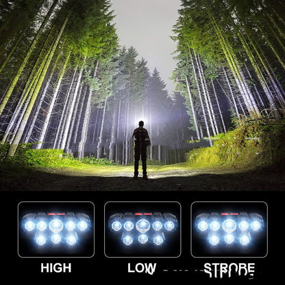 Super Bright Multi Heads Long - Range Headlamps - SpanMarket