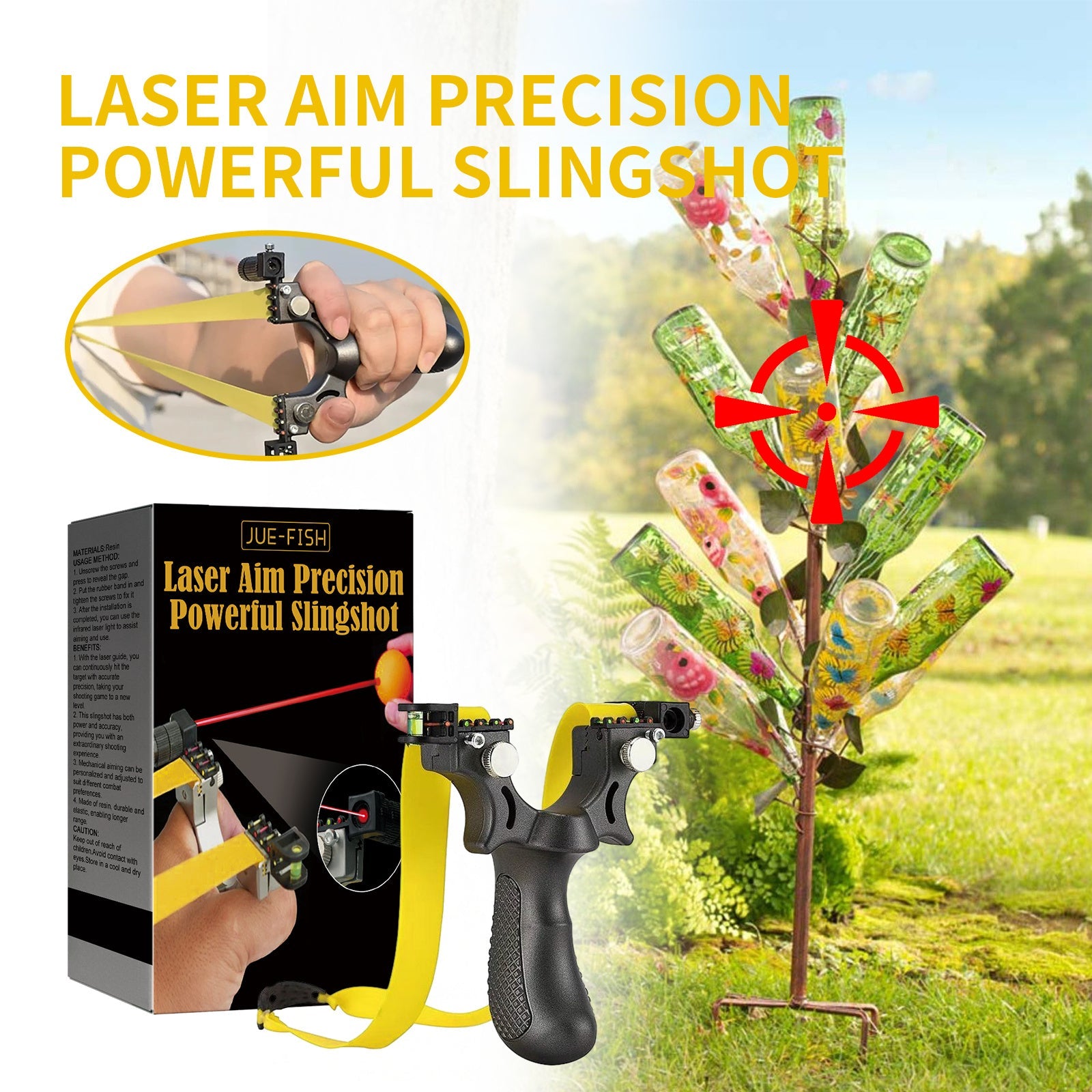 The Rubber Bandit LightShot : Light Flat Rubber Sports Toy. - SpanMarket